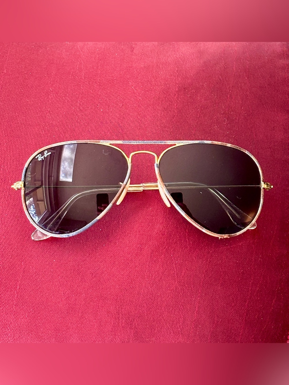 Rare Vintage Ray-Ban Camouflage Aviator Sunglasses (RB3025JM)